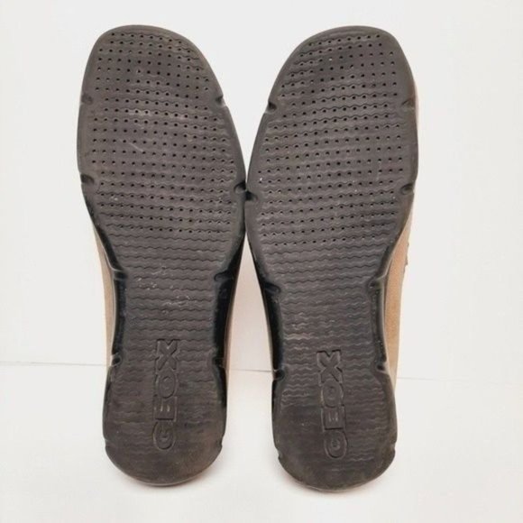 GEOX Respira Driving Loafer Shoes Suede Tan Men's Sz US 9 | Eur 42 - Picture 12 of 13